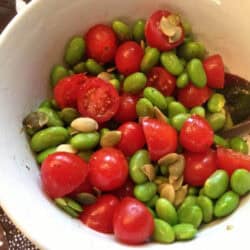 Edamame and Tomato Salad from Zagleft