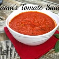 Mama's Tomato Sauce from Zagleft